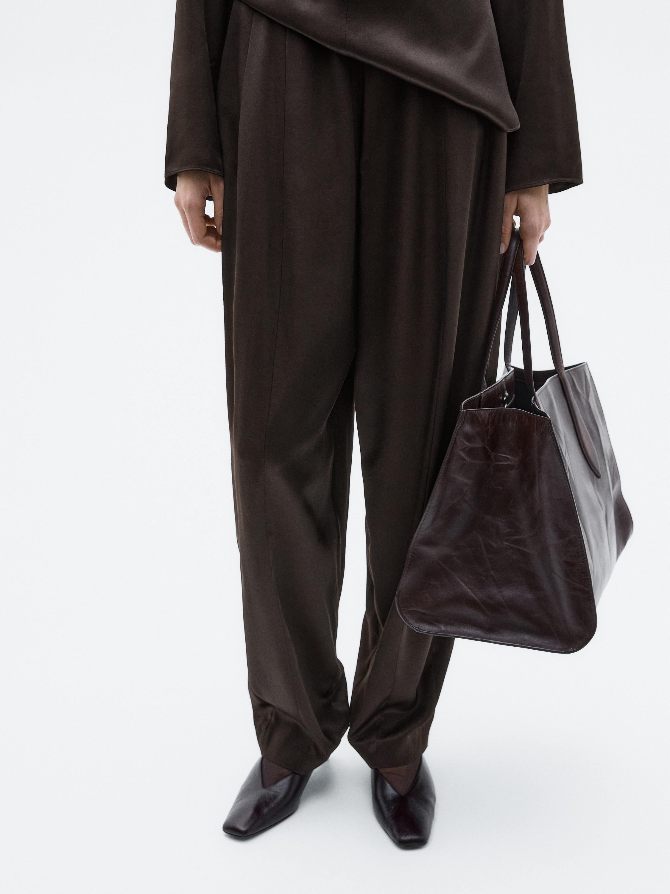 Pantalon satiné balloon - LIMITED